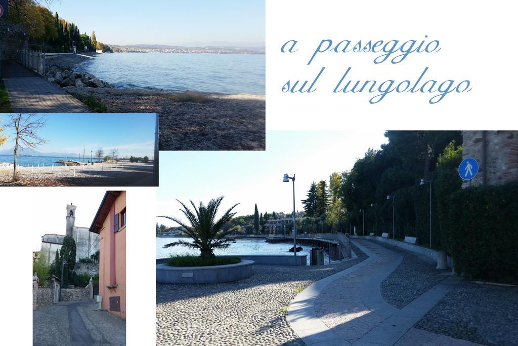 Luminoso Trilocale Con Piscina E Giardino Privato Leilighet Desenzano del Garda Eksteriør bilde